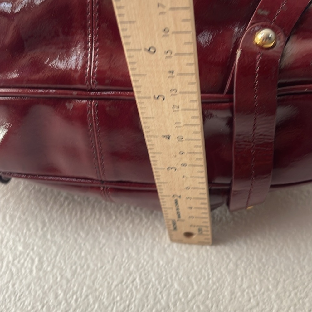 Dooney & Bourke Burgundy Shoulder Bag - Picture 13 of 16